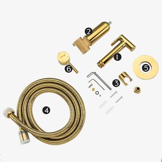 Гигиенический душ Frap F7505-3 Золото